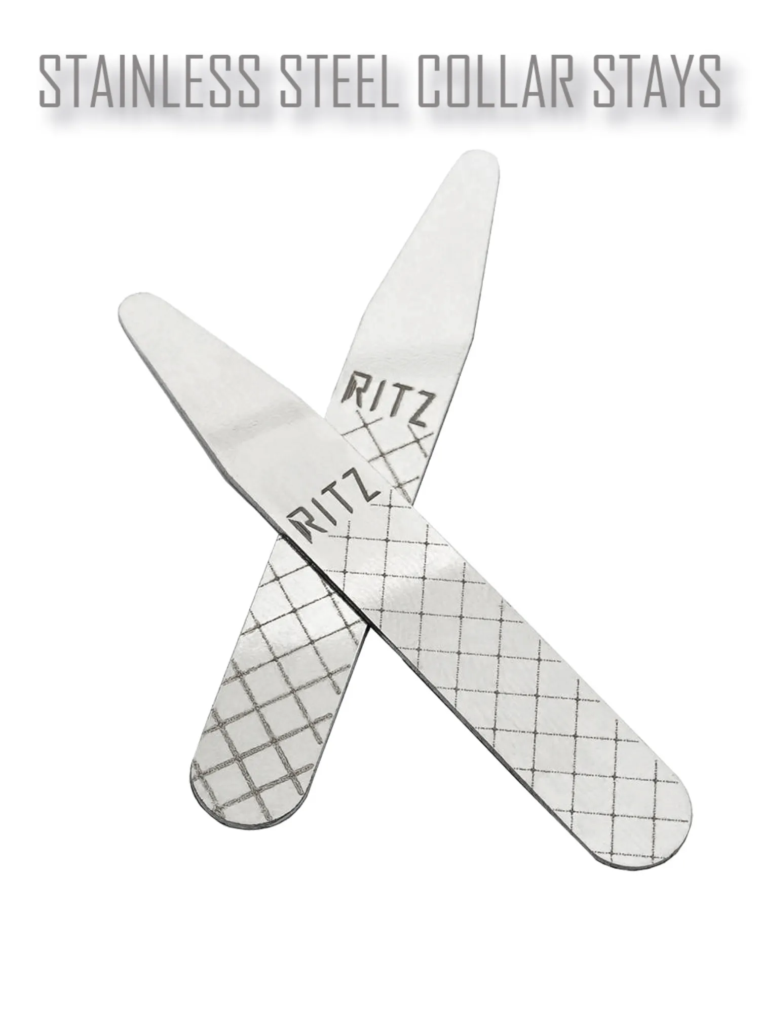 Non-Iron Pure Cotton White Shirt with Light Blue Grid - Image 10