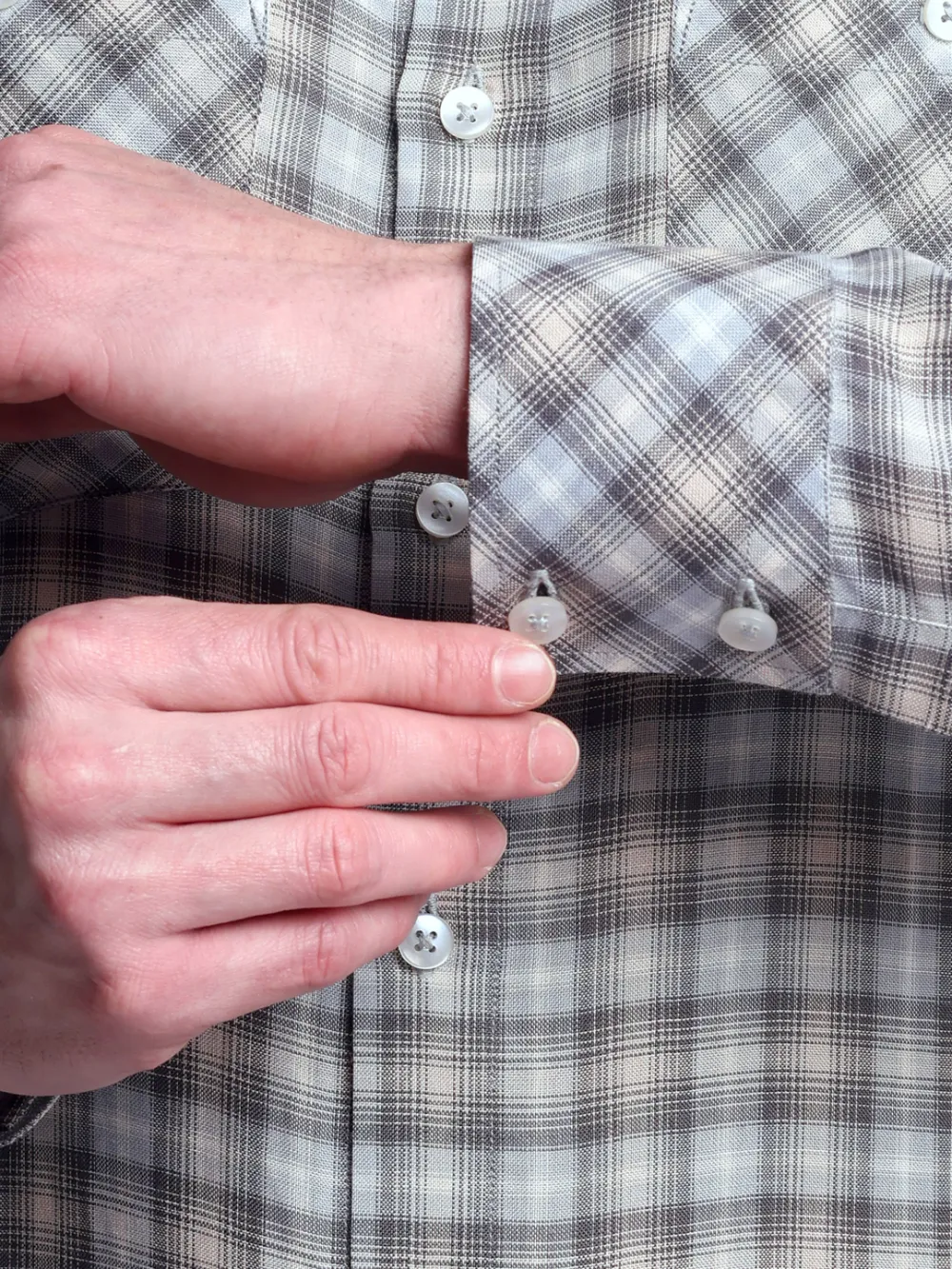 Pure Hemp Checked Shirt - Sustainable Fashion - Image 10