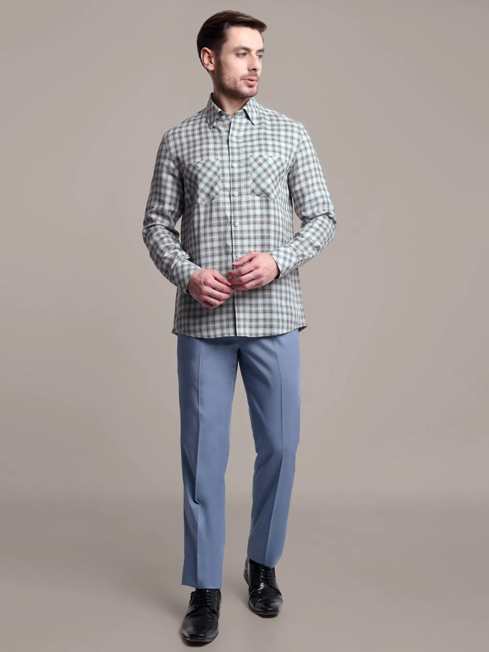Pure Hemp Checked Shirt - Sustainable Fashion - Image 7