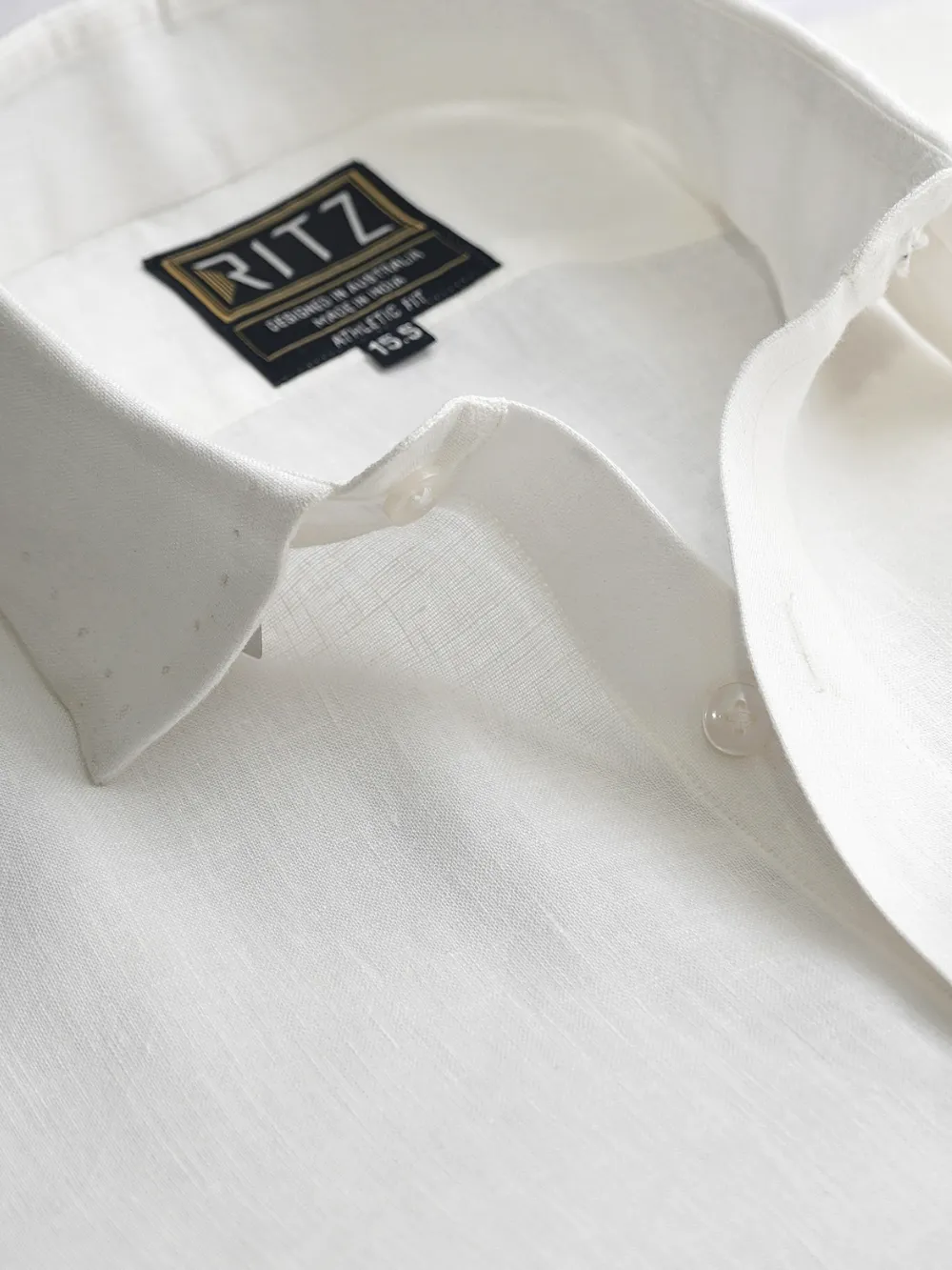 Pure Linen Light Weight Shirt - Off White