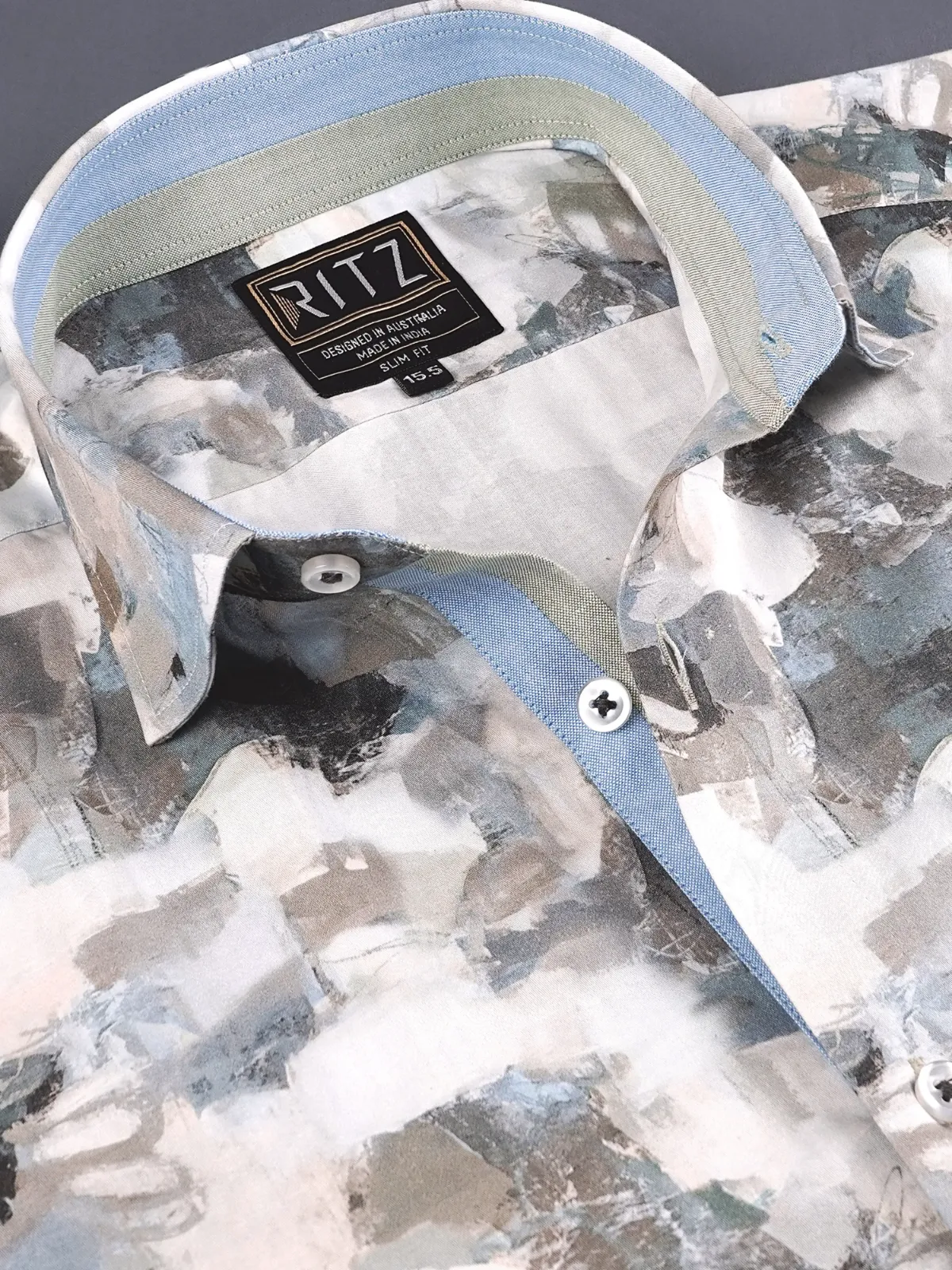 Lost In Forest Pure Cotton Print Shirt