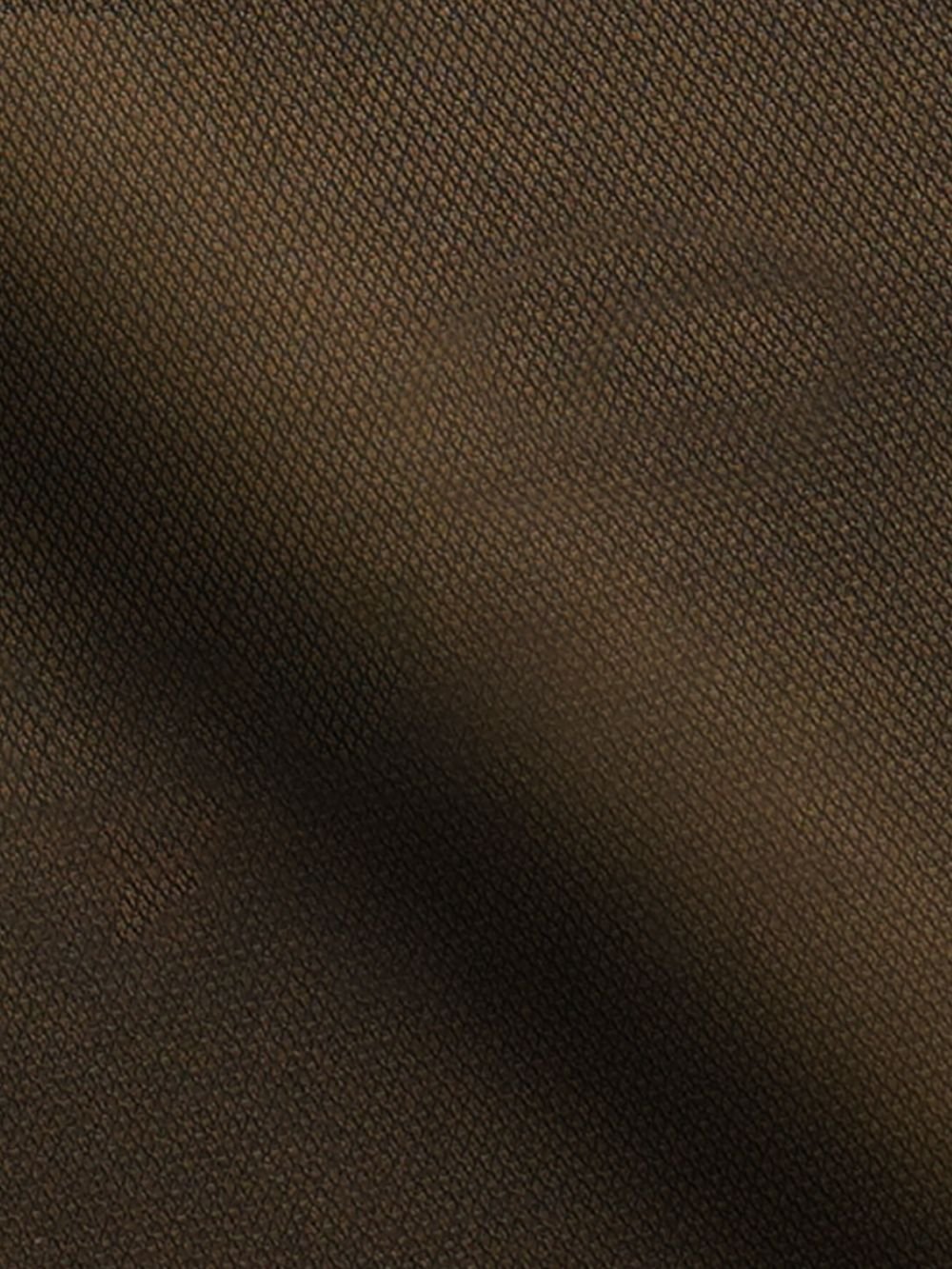 Cotton Chino with Jacquard Weave and Extra Stretch - Mocha with Accent