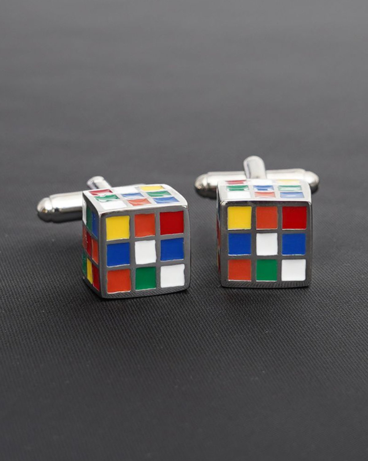 Rubik's Cube Cufflinks