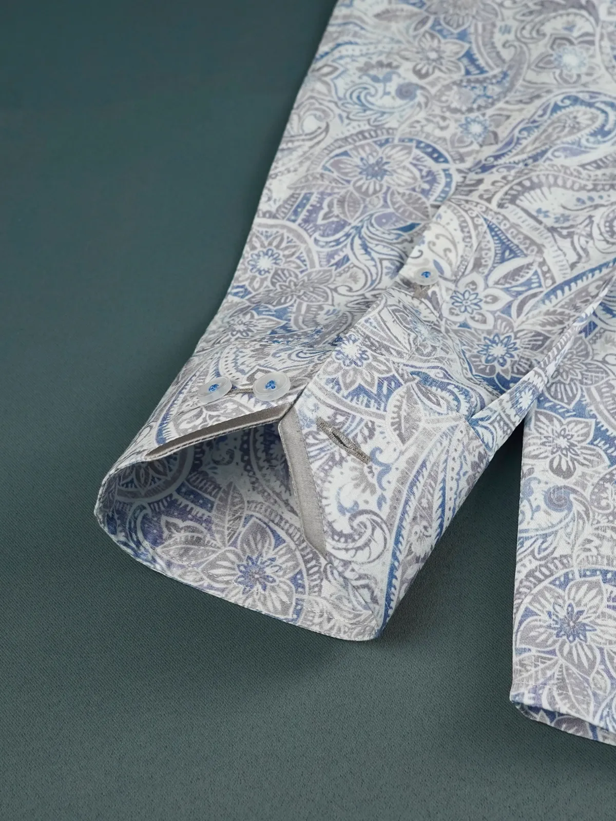 Classic Paisley - Bock Print Style Kashmir Shirt