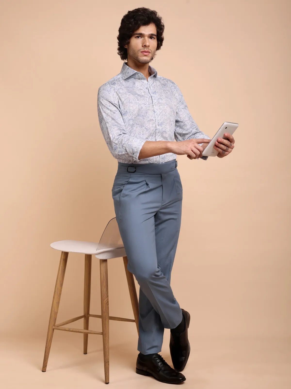 Classic Paisley - Bock Print Style Kashmir Shirt