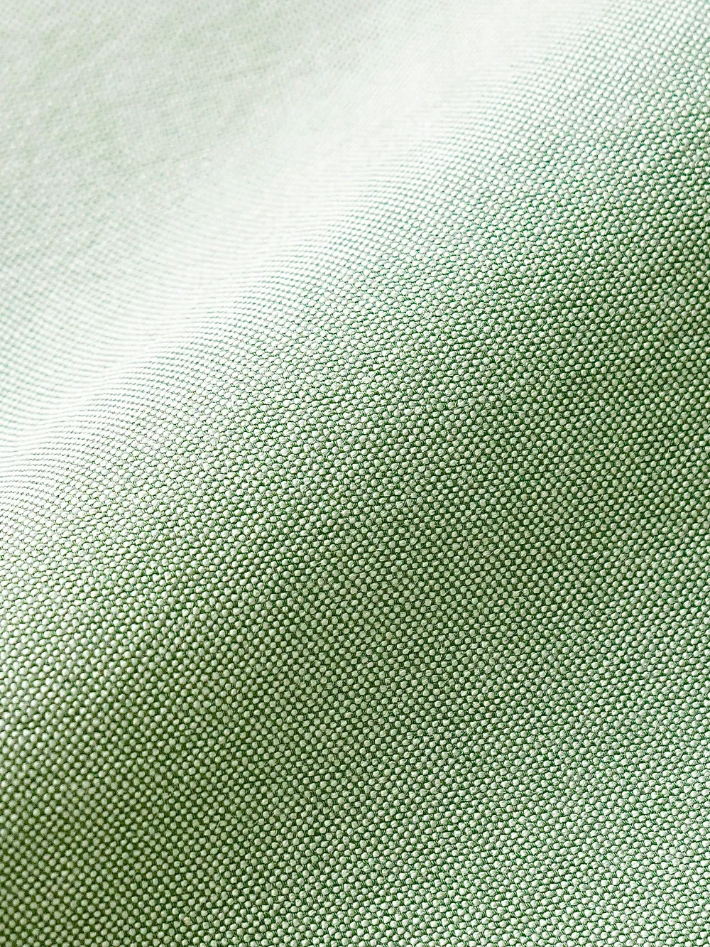 Oxford Button down Collar Shirt - Light Olive Green