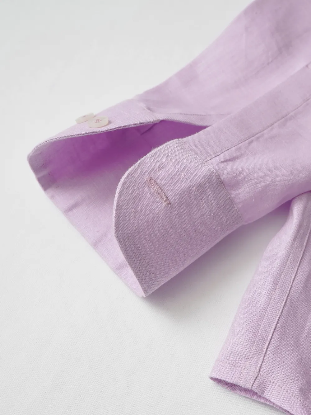 Pure Linen Joyful Pink Shirt
