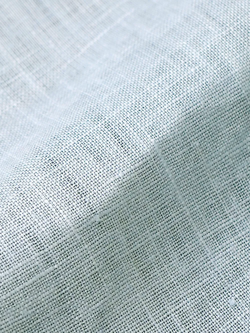 Pure Linen Light Weight Shirt - Pastel blue
