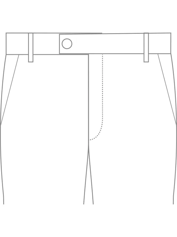 Bottom Long-One-Button Belt