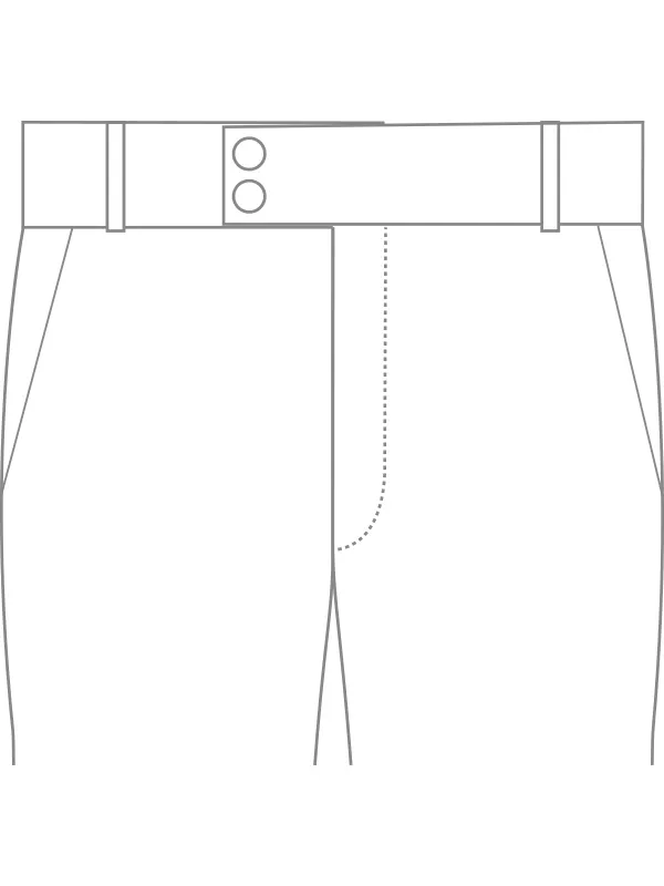 Bottom Long-Two-Button Belt