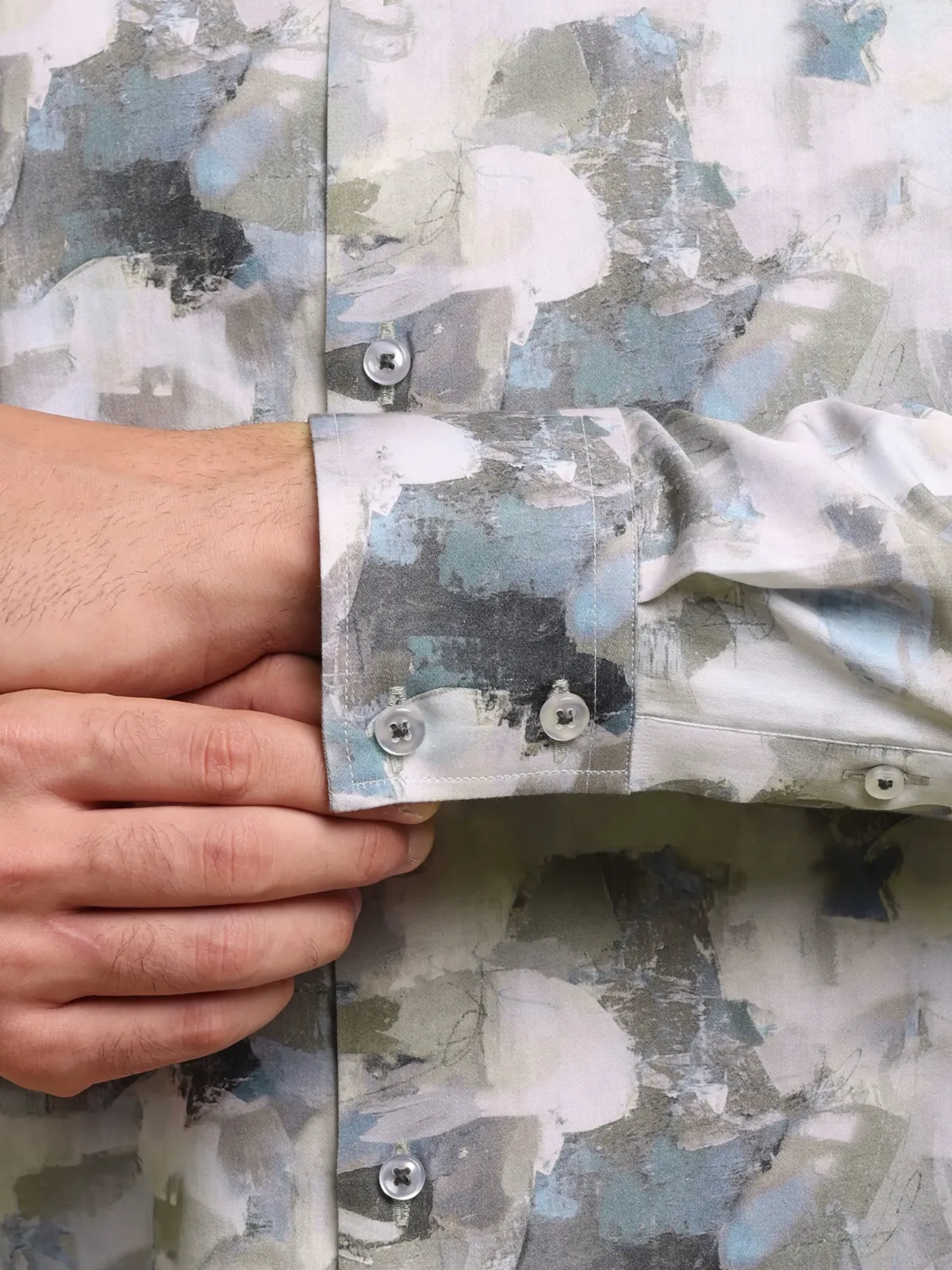 Lost In Forest Pure Cotton Print Shirt