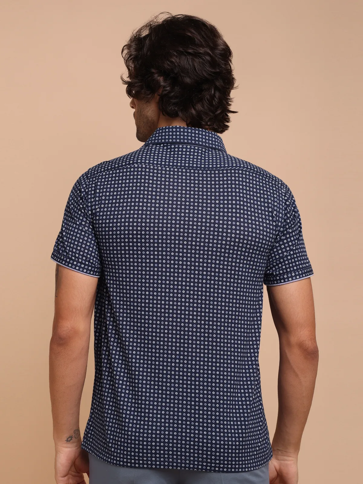 Ritz Exclusive: Nocturne Flora One-Piece Collar Smart Polo