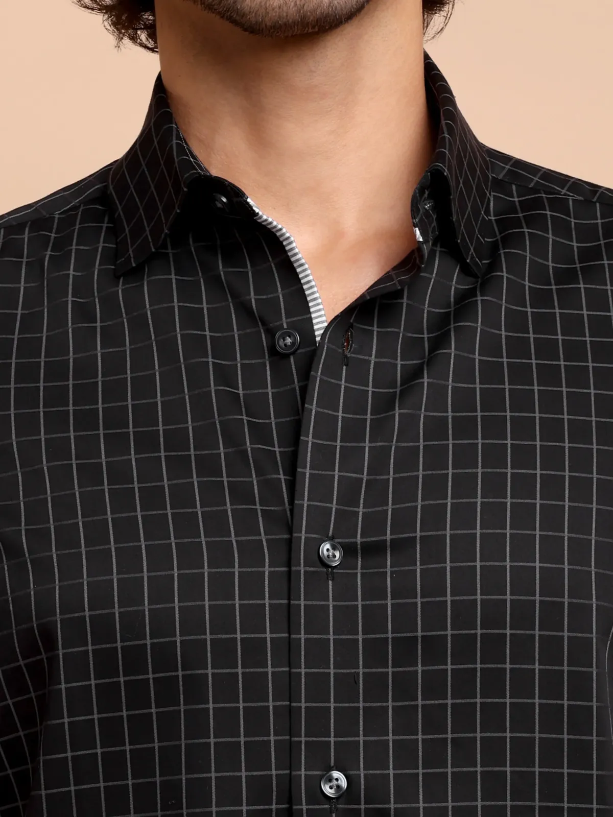 Pure Cotton Non Iron Casablanca Mosaic Shirt - Poplin weave