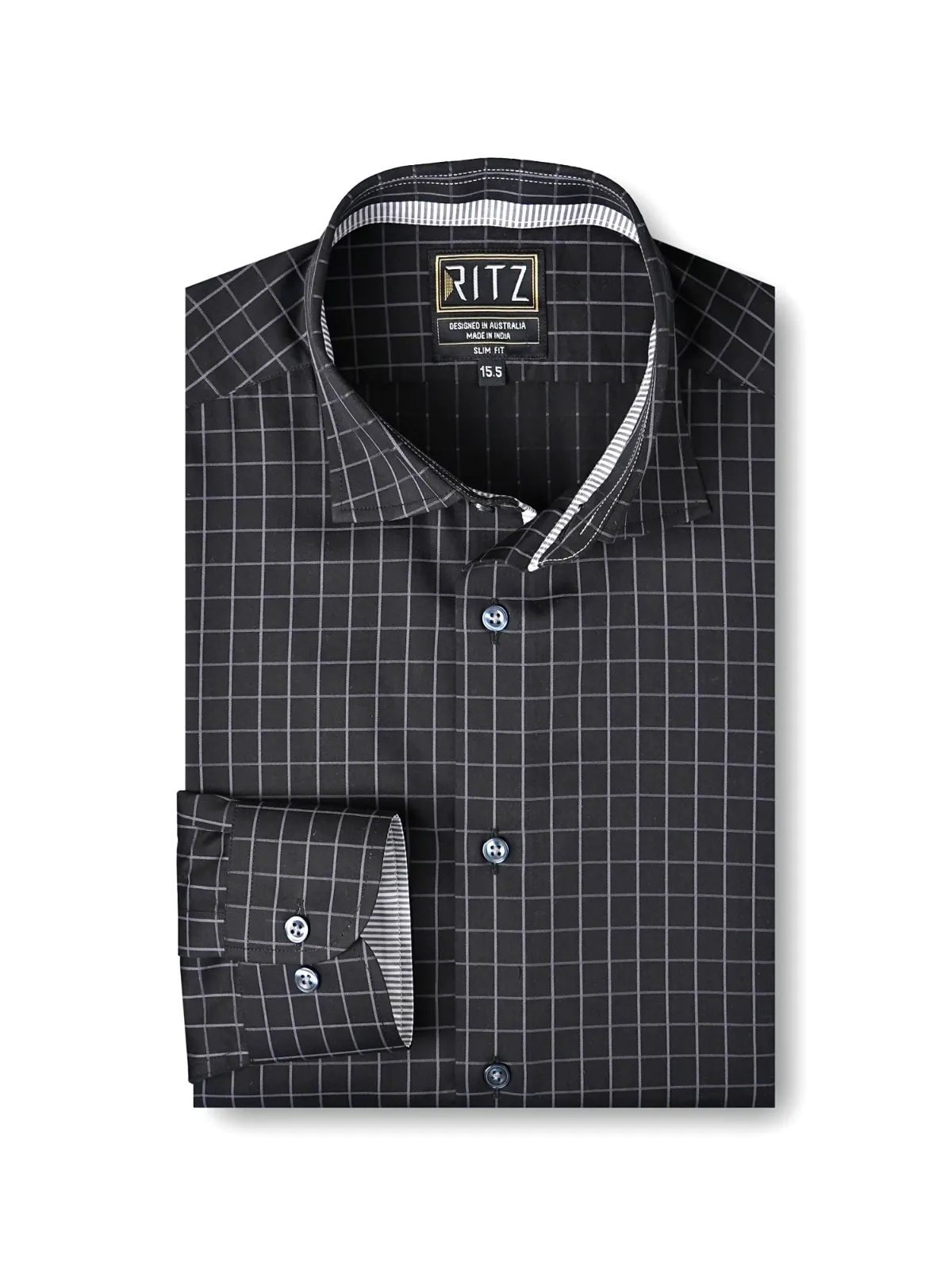 Pure Cotton Non Iron Casablanca Mosaic Shirt - Poplin weave