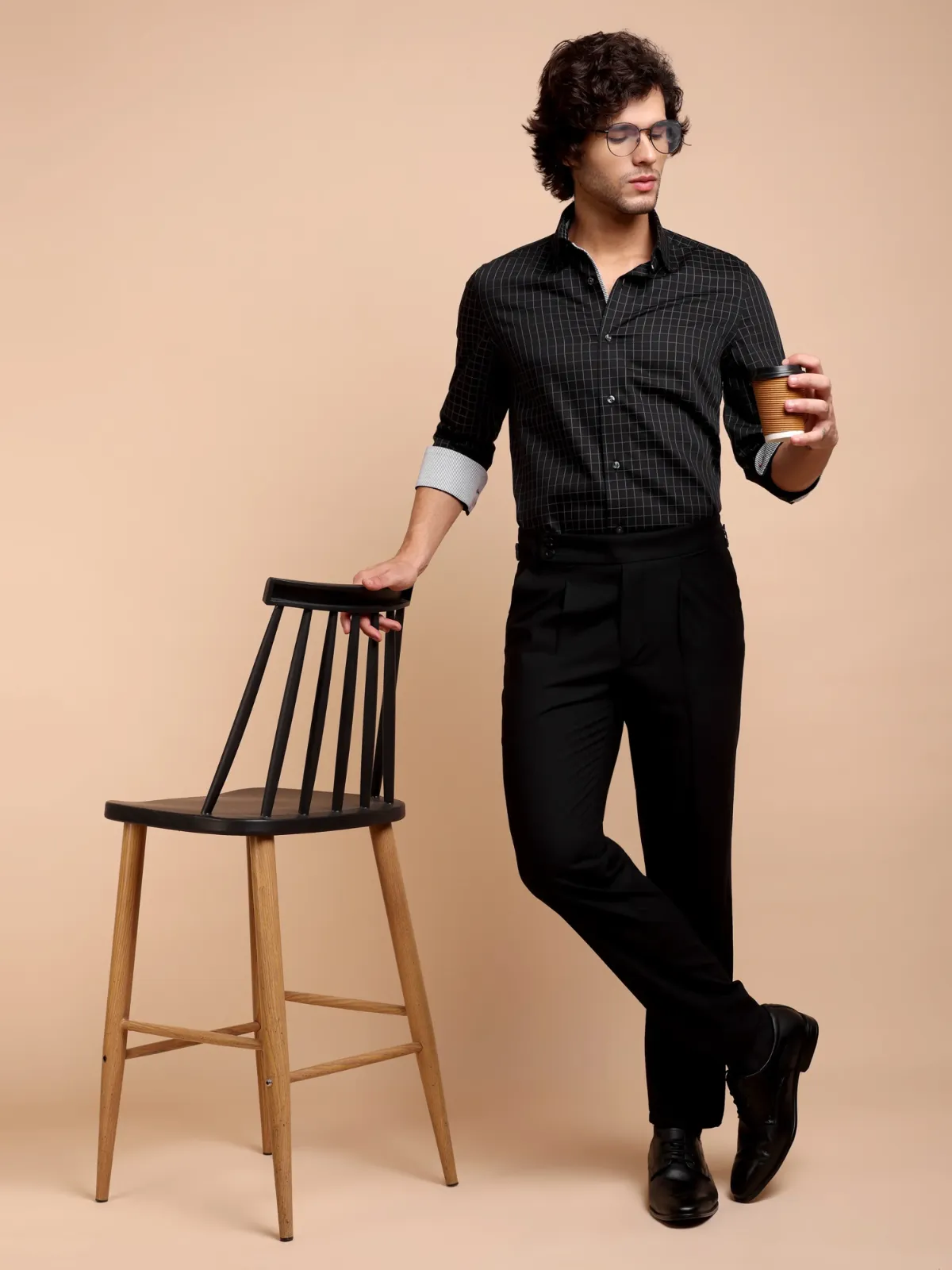 Pure Cotton Non Iron Casablanca Mosaic Shirt - Poplin weave