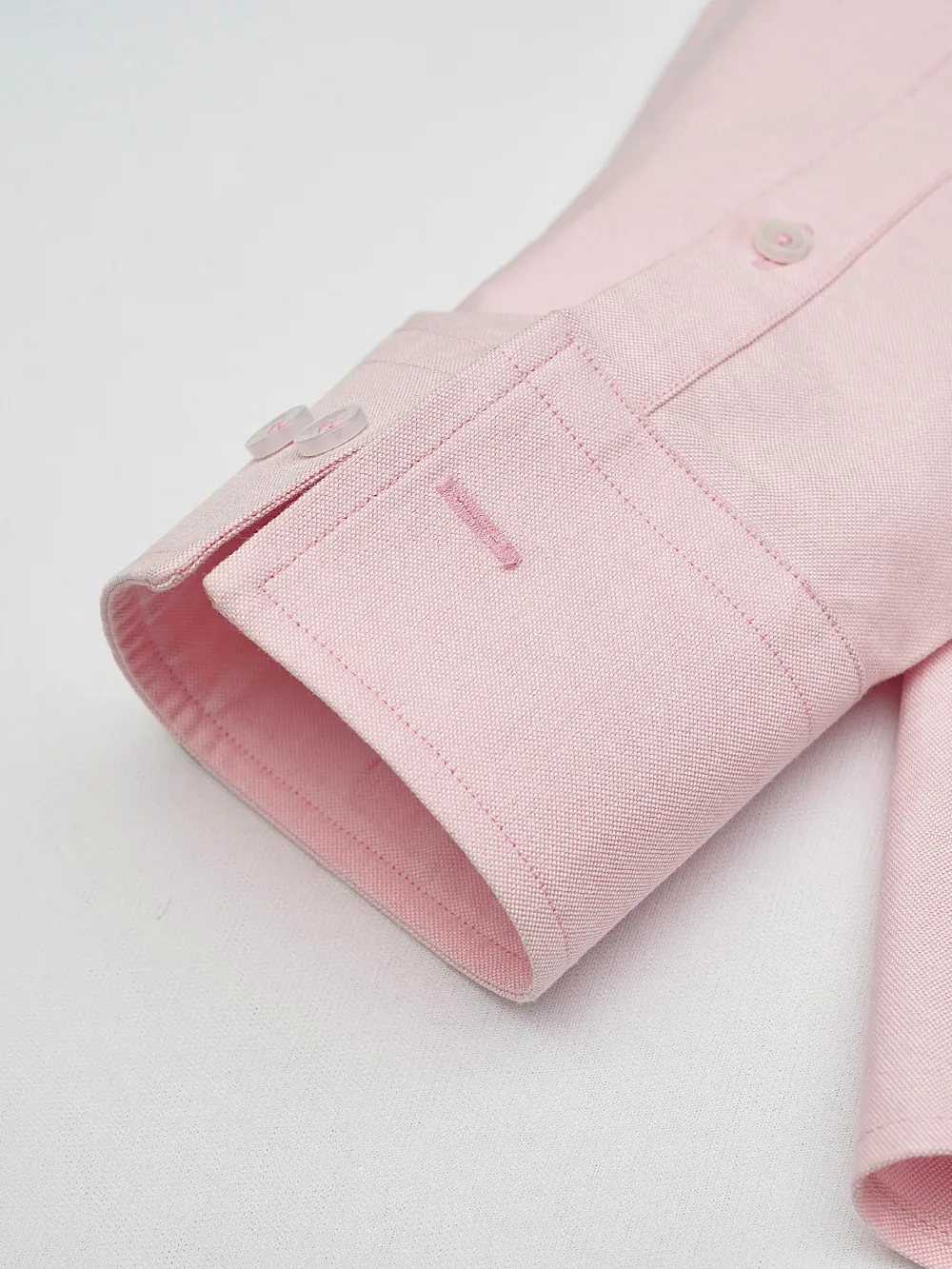 Oxford Button down Collar Shirt - Joyful Pink