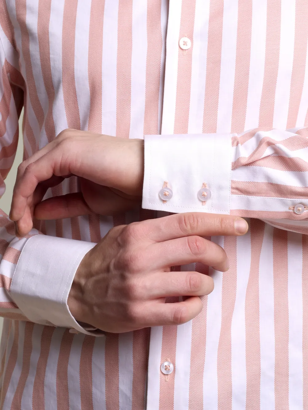 Pure Cotton Bold Striped Winchester Non-Iron Shirt