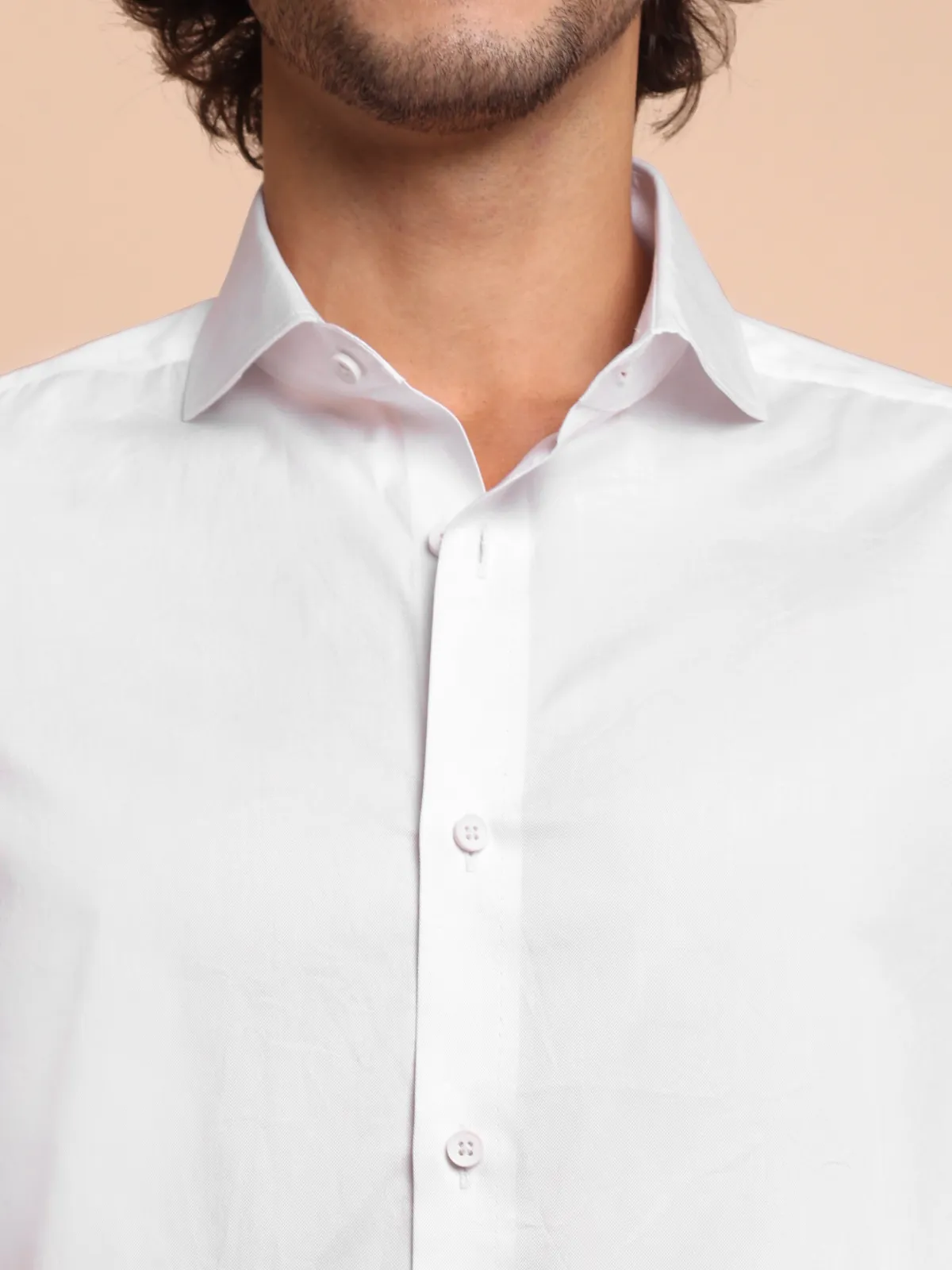 Premium Pure Cotton Twill Weave Shirt for Timeless Sophistication