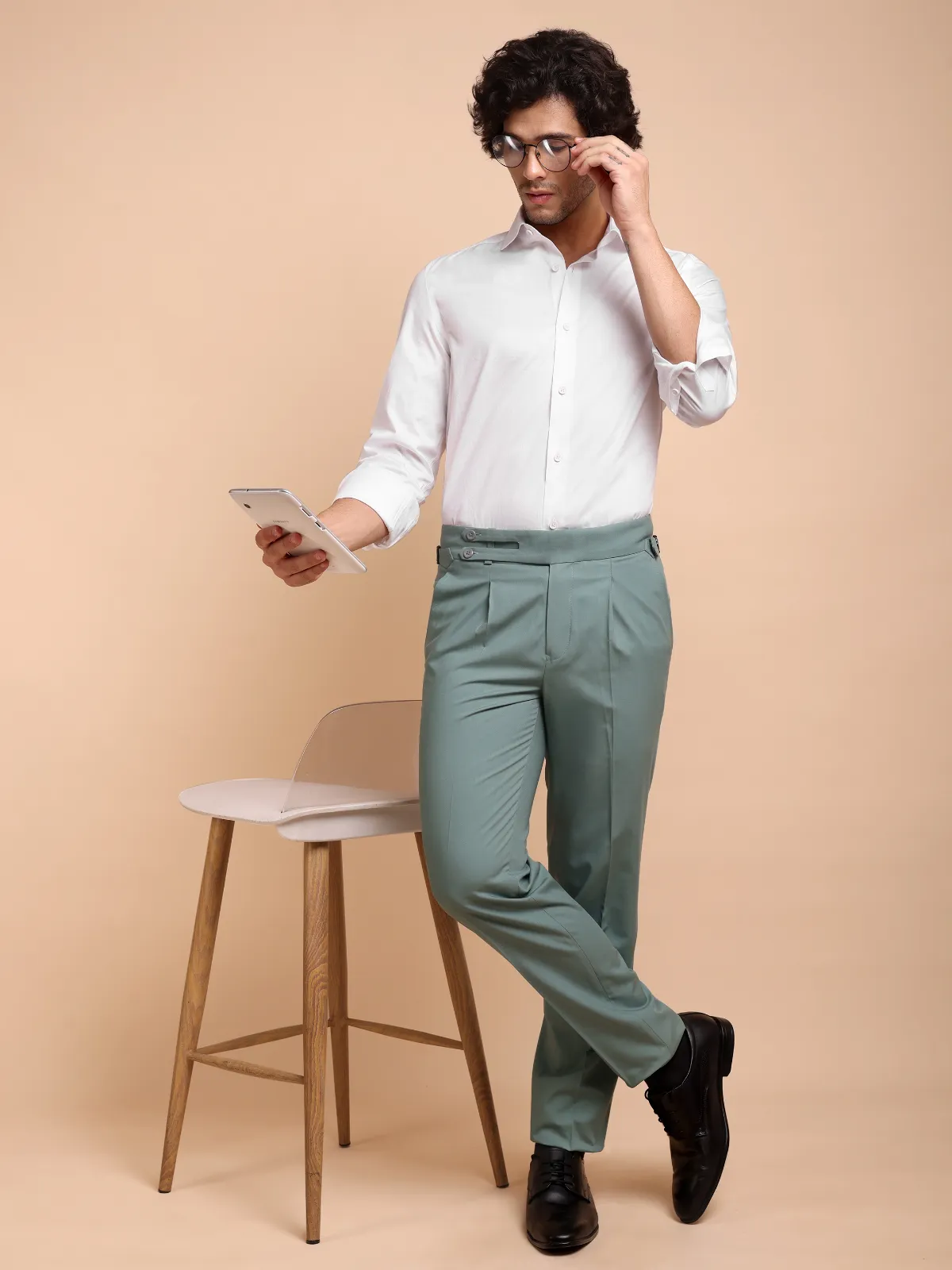 Premium Pure Cotton Twill Weave Shirt for Timeless Sophistication