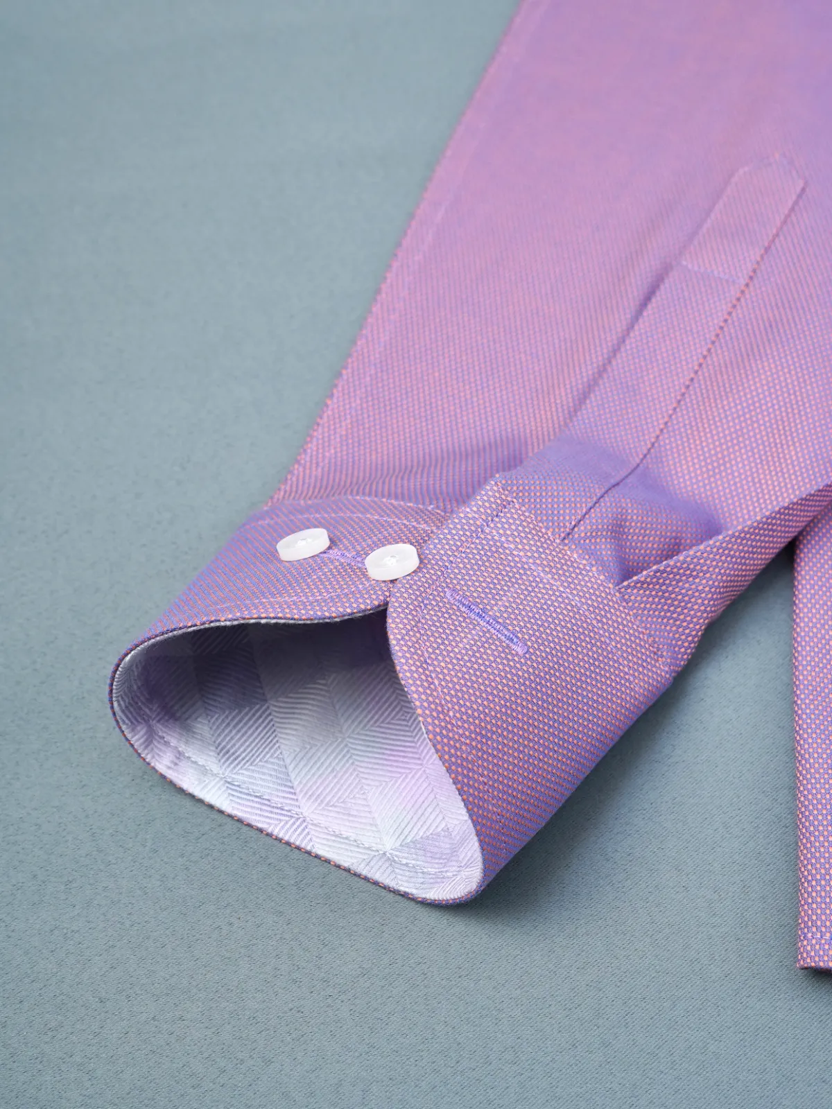 Pure Cotton Non Iron Mulberry Shirt - Dobby Weave