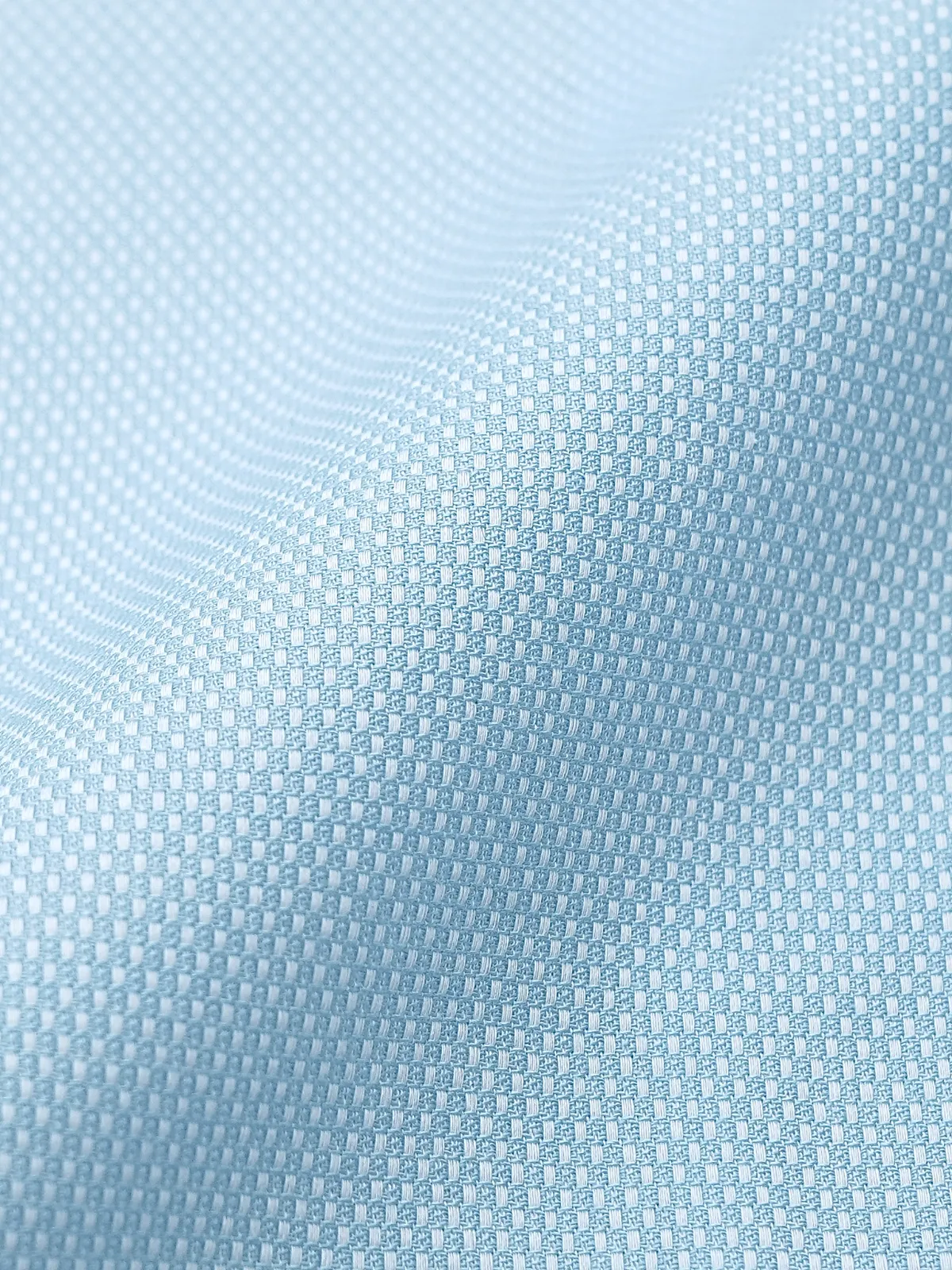 Pure Cotton Non Iron Topaz Shirt - Dobby Weave