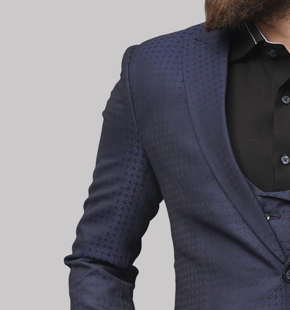 Luxury Premium Viscose Suit with plain weave ? Royal Blue