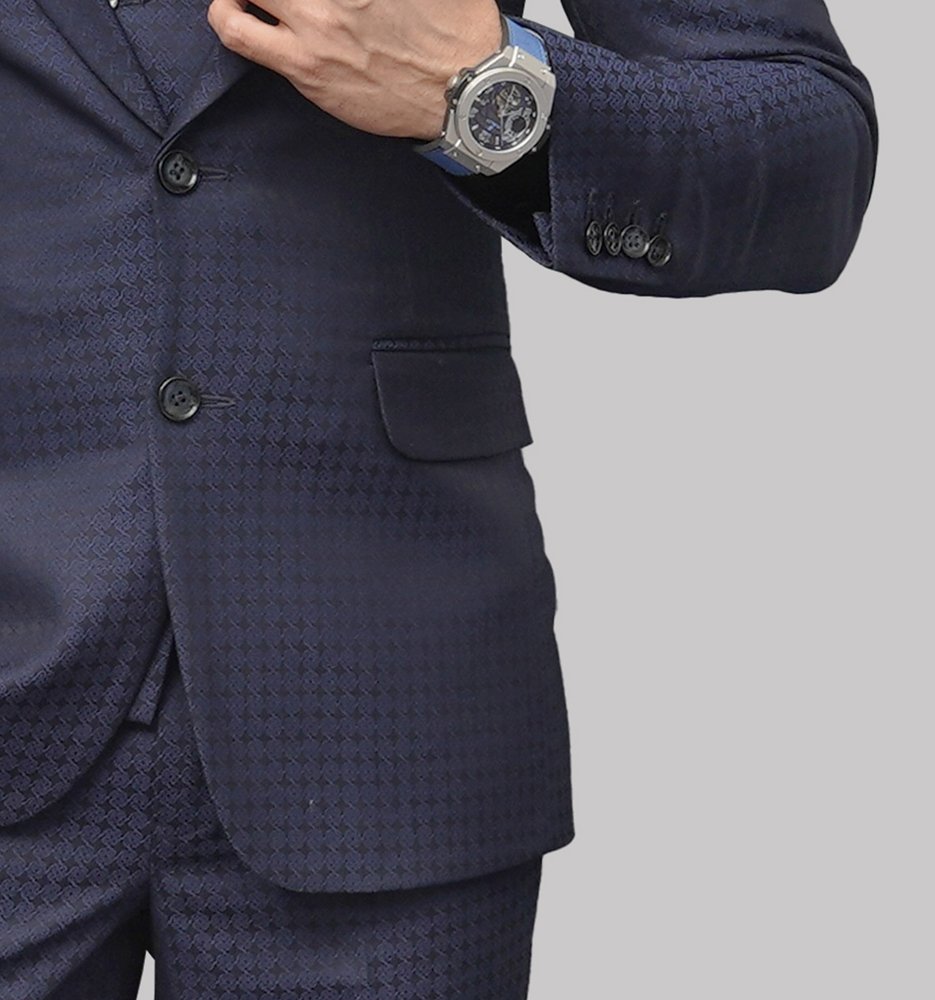 Luxury Premium Viscose Suit with plain weave ? Royal Blue