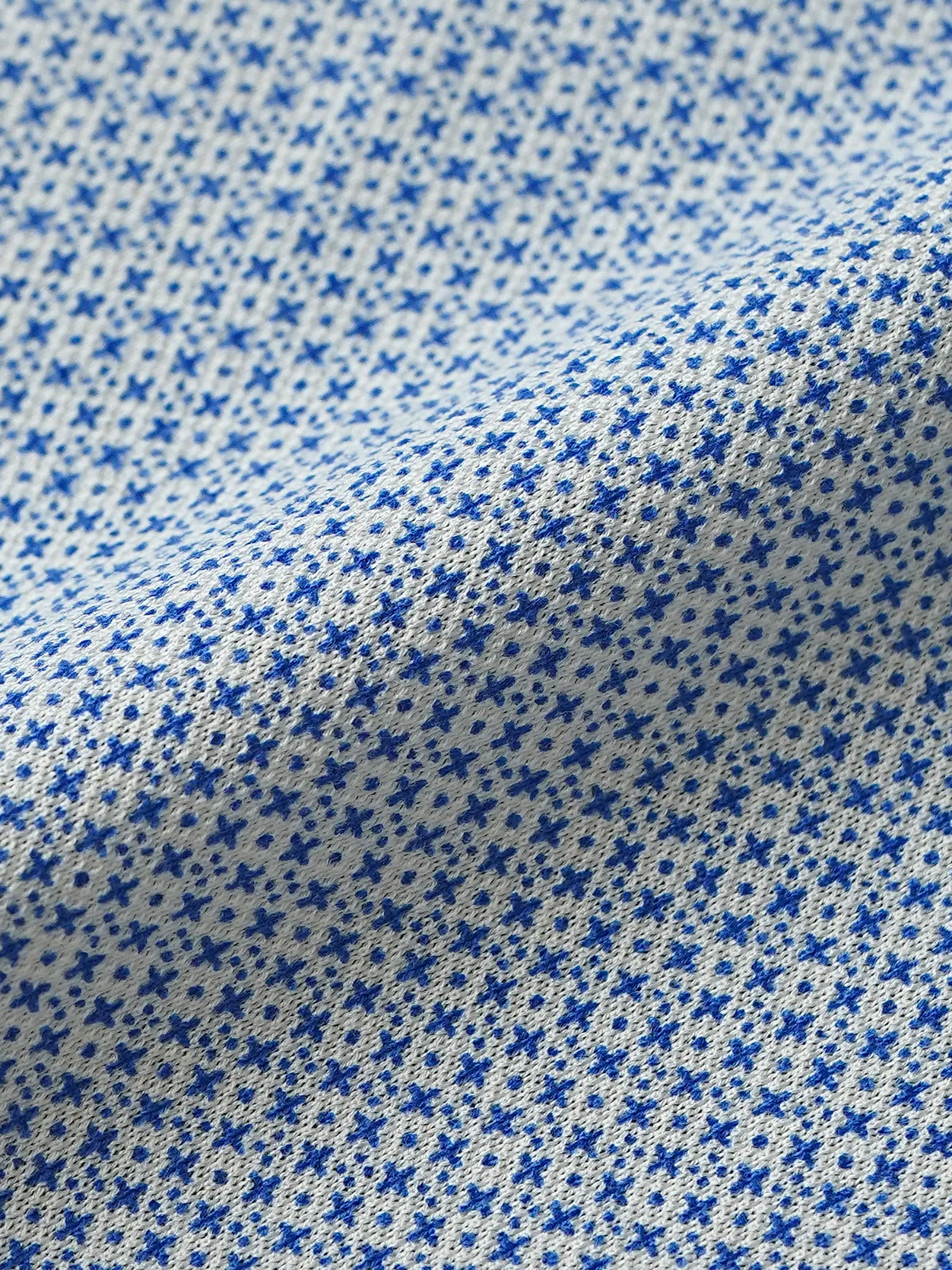 Ritz Exclusive: Sterling Grid One-Piece Collar Smart Polo