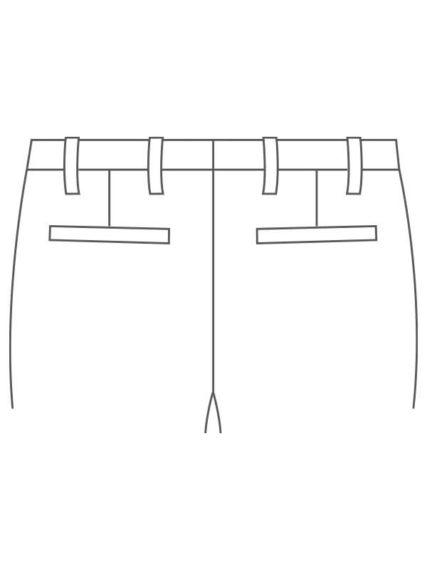 Bottom Back Welt Pocket