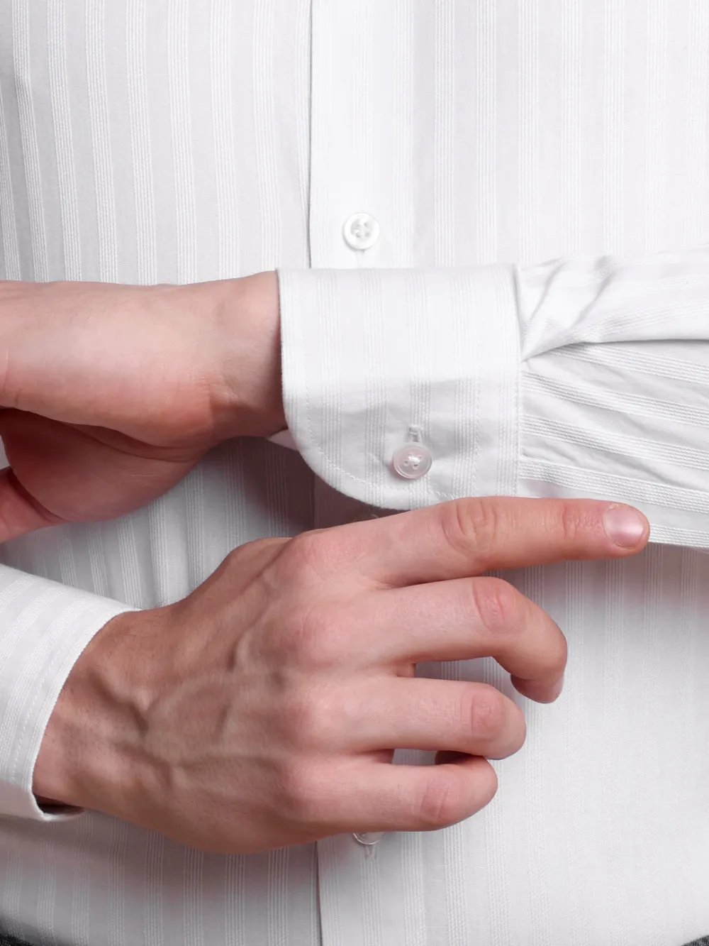 Pure Cotton Unique Self-Striped Shirt for Timeless Elegance