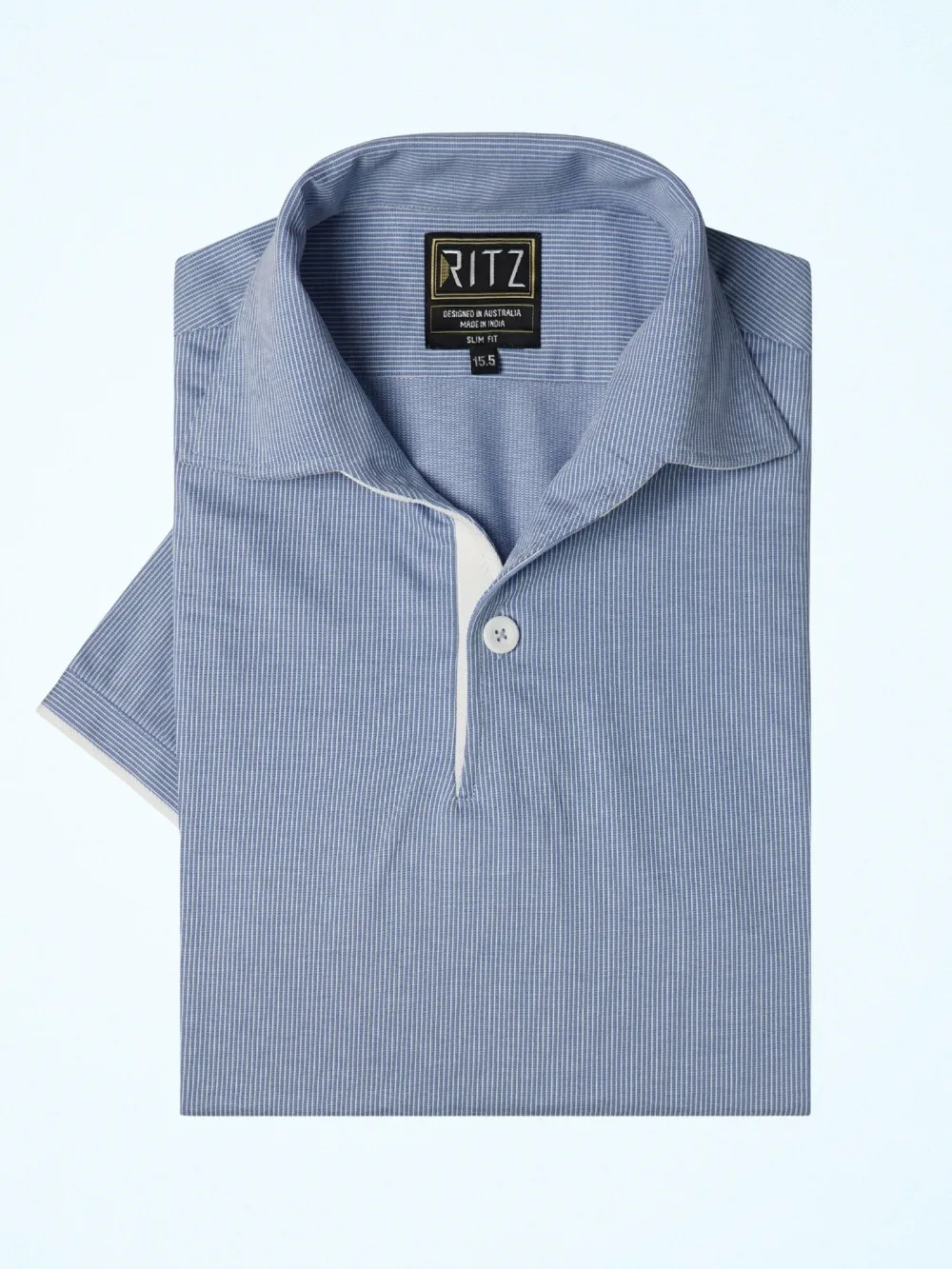 Ritz Exclusive: Frozen Dew One-Piece Collar Smart Polo