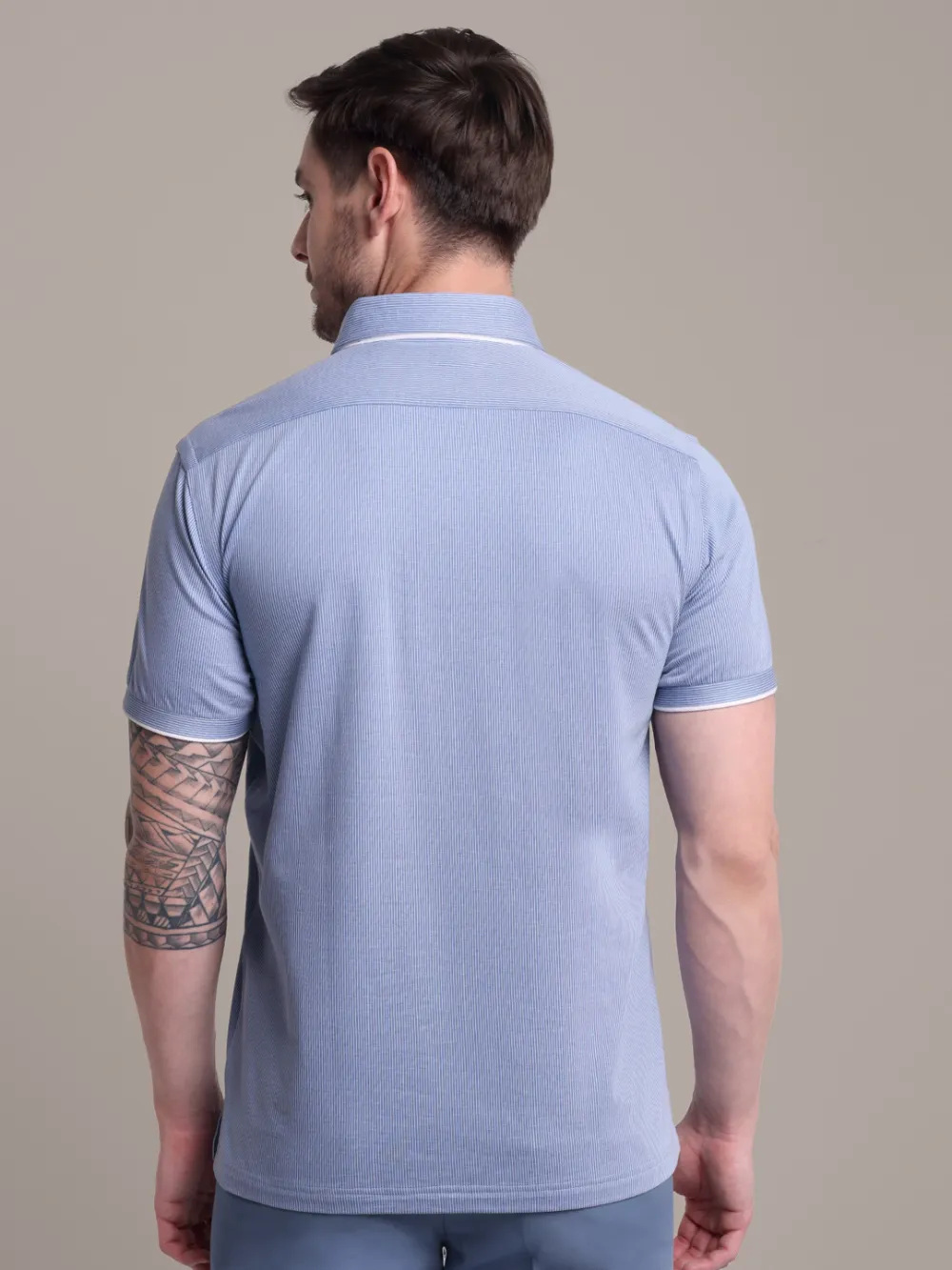 Ritz Exclusive: Frozen Dew One-Piece Collar Smart Polo