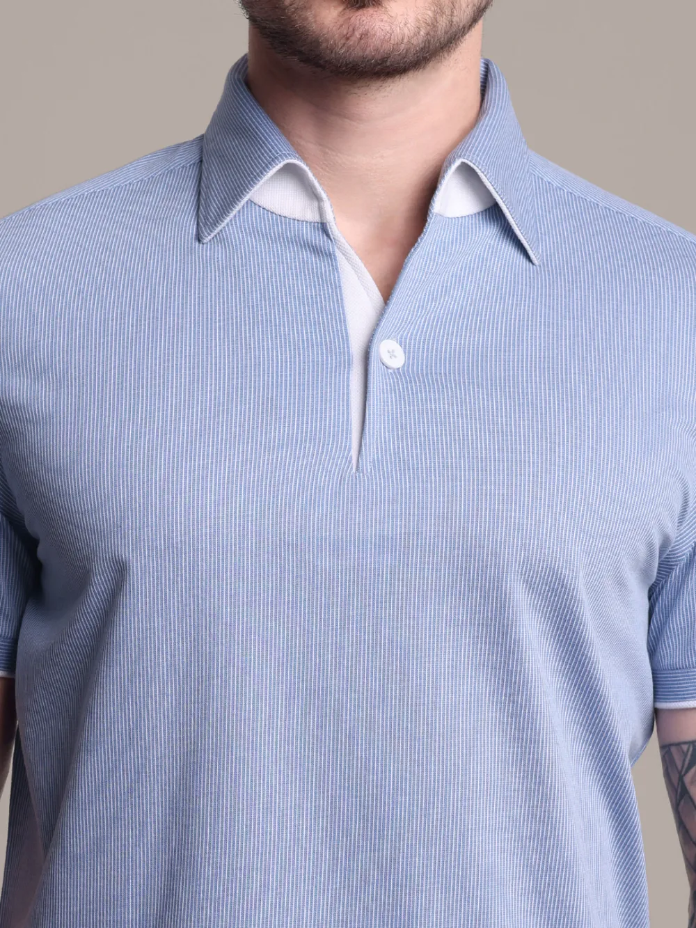 Ritz Exclusive: Frozen Dew One-Piece Collar Smart Polo