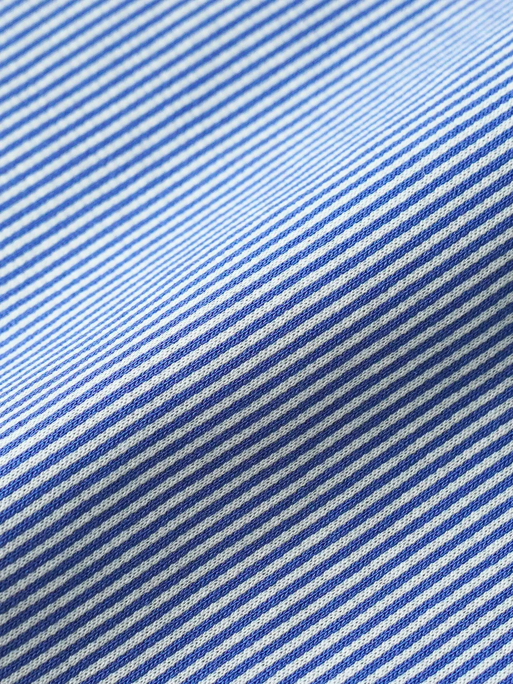 Non-Iron Stretch Royal Streaks Shirt - Knitted Weave