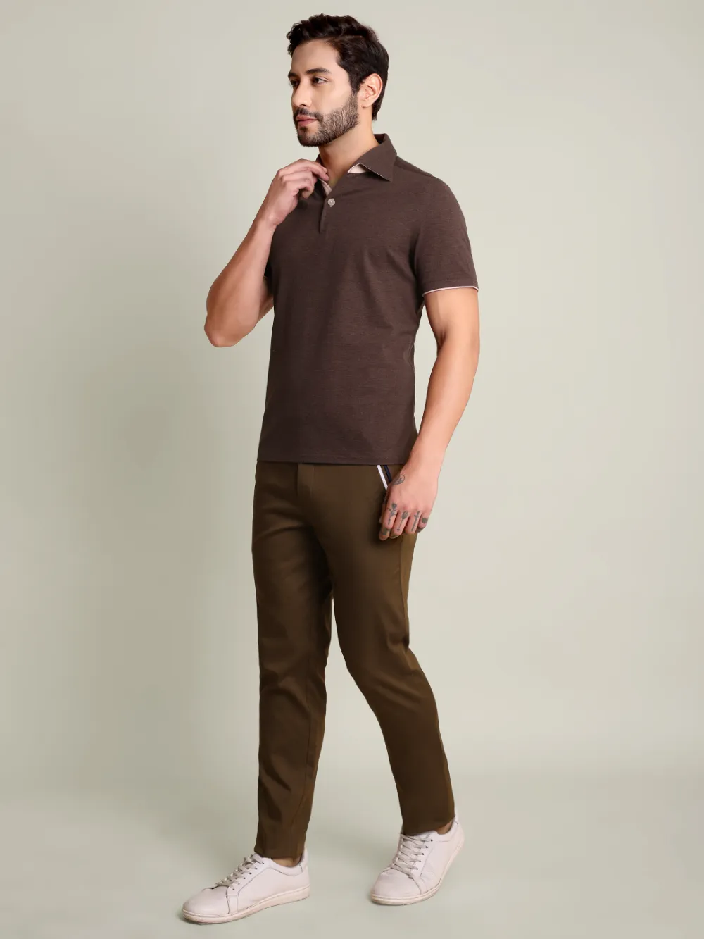 Ritz Exclusive: Chestoria One-Piece Collar Smart Polo Shirt
