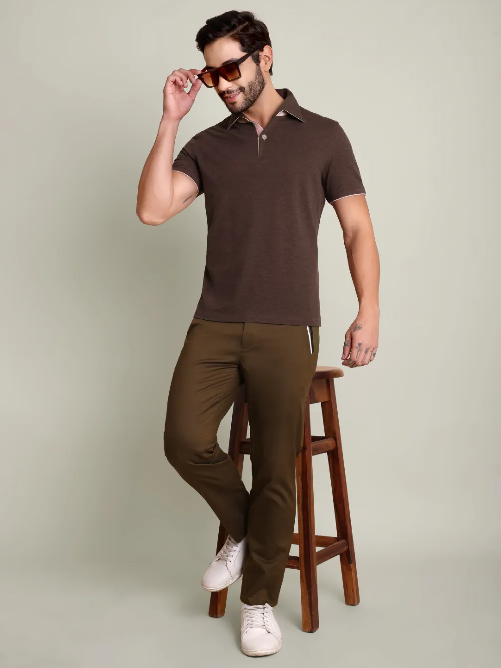 Ritz Exclusive: Chestoria One-Piece Collar Smart Polo Shirt