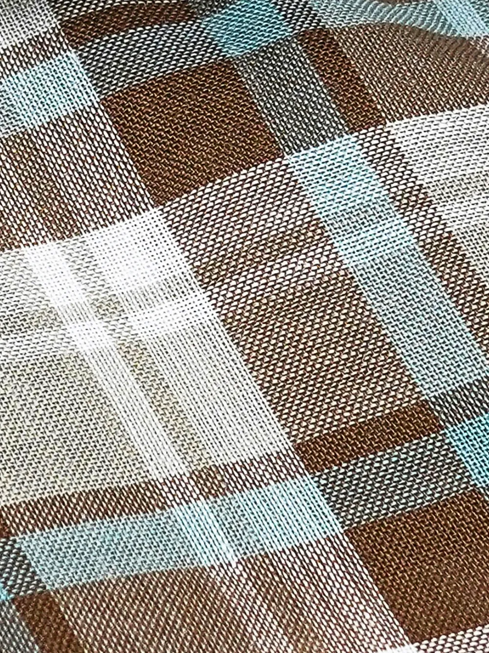 Sustainable, 100% Hemp Shirt - Light Brown And Olive green