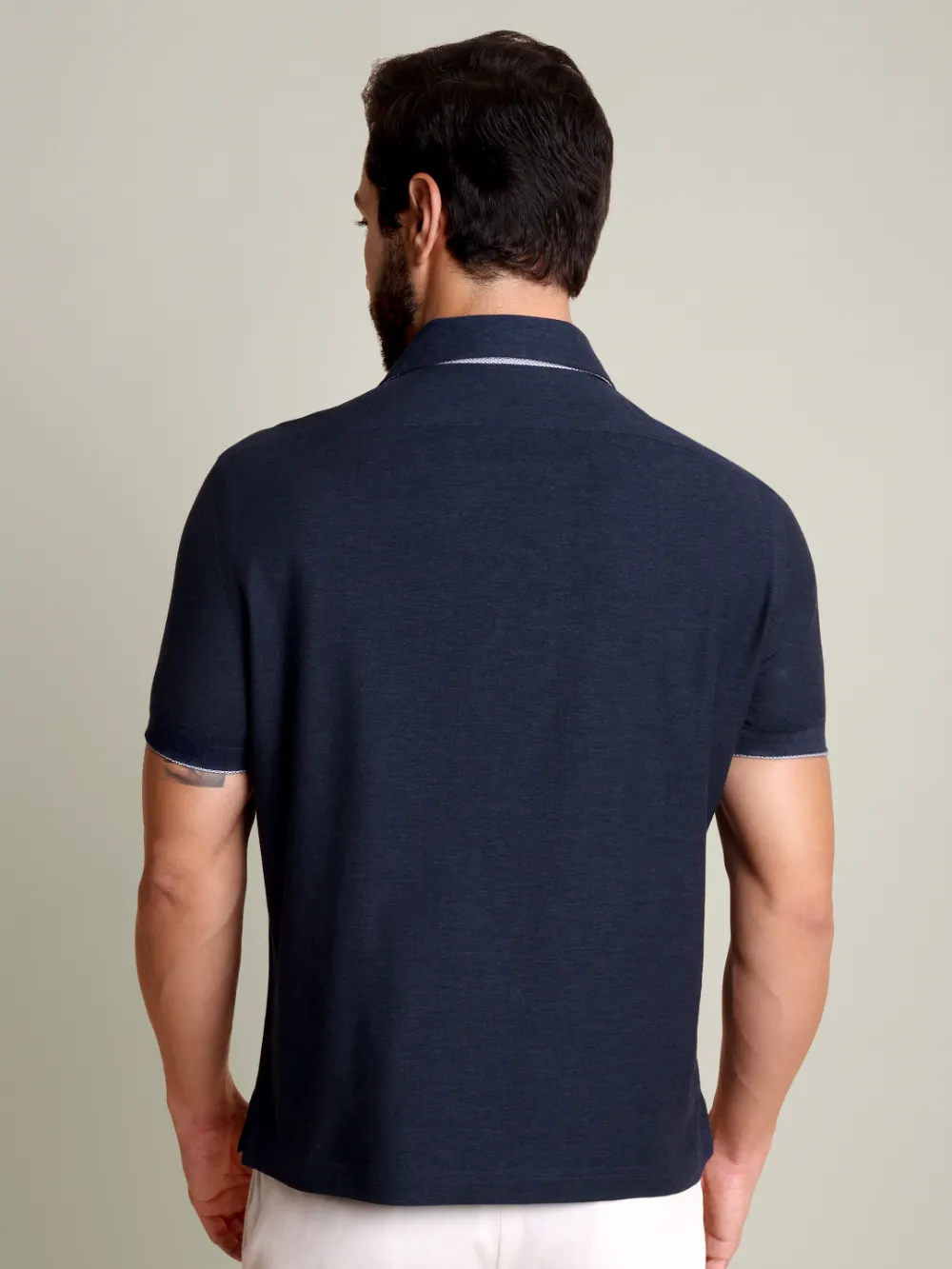 Ritz Exclusive: Night Sky One-Piece Collar Smart Polo Shirt