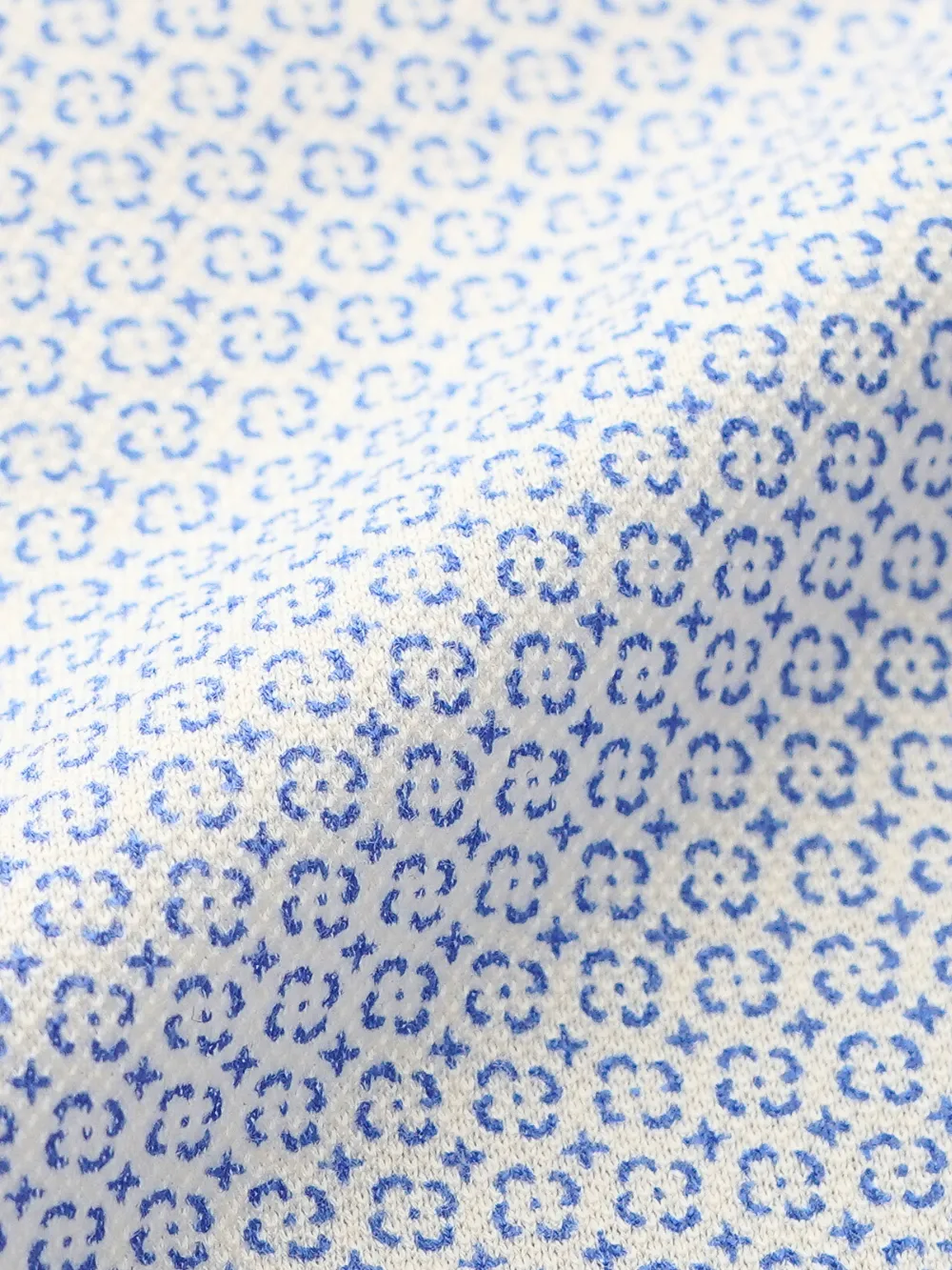 Non-Iron Cotton Stretch Frosty Dews Shirt