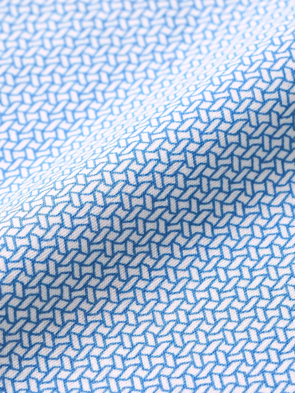 Ritz Exclusive: Sky Geometria One-Piece Collar Smart Polo