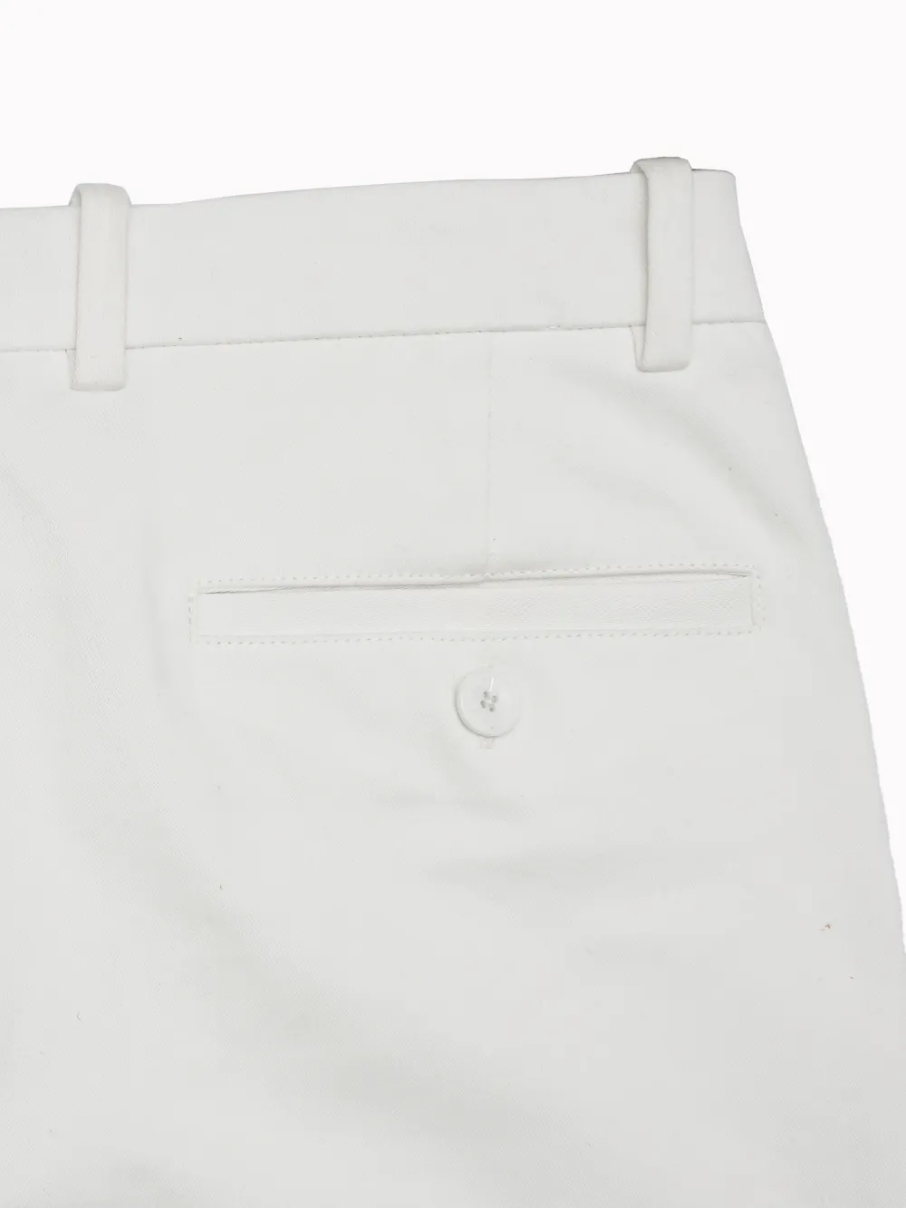 Dark Blue Medallion Shirt with Pure Cotton Stretch White Chino Ultimate Pair