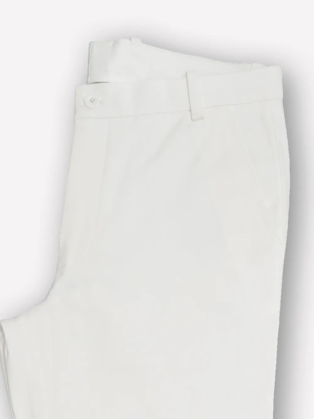 Dark Blue Medallion Shirt with Pure Cotton Stretch White Chino Ultimate Pair