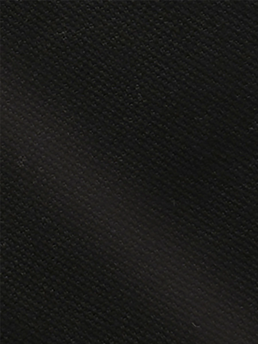  Cotton Chino with Jacquard Weave and Extra Stretch - Black