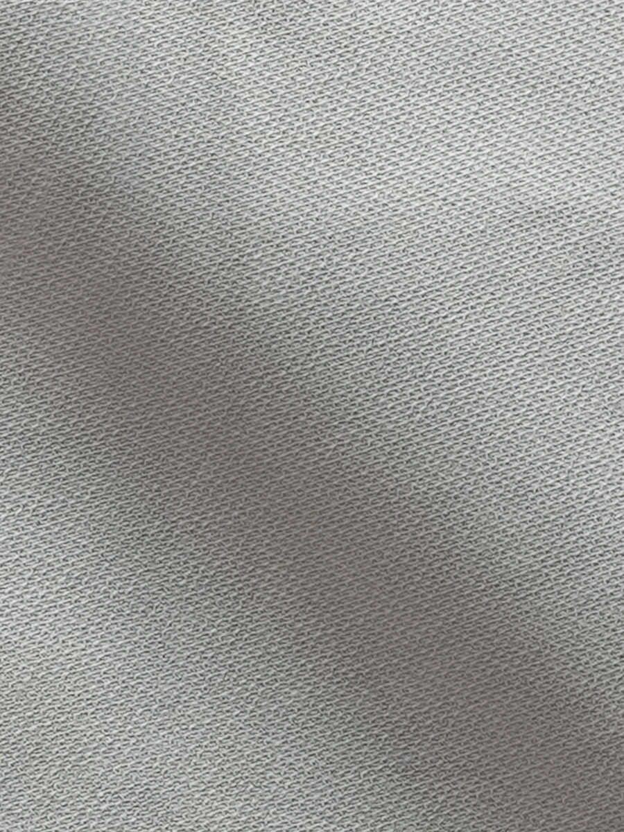 Cotton Chino with Box Weave and Extra Stretch - Moonstone Gray