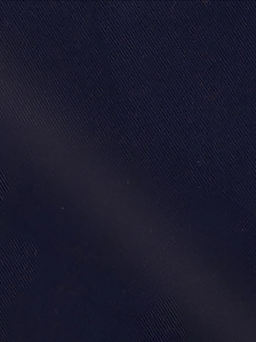 Cotton Chino with Twill Weave and Extra Stretch - Navy with Contrast Out-stitch