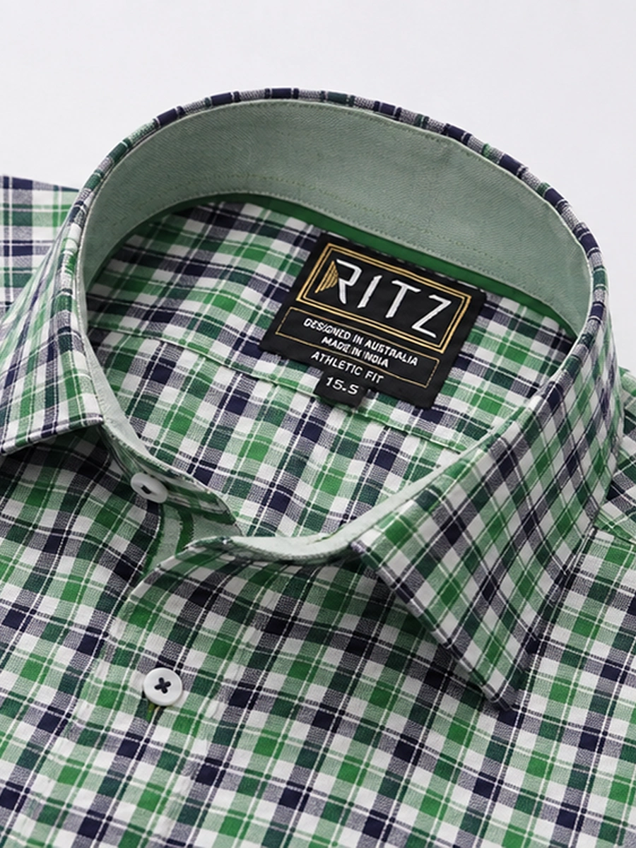 Pure Cotton Olive Designer Pair