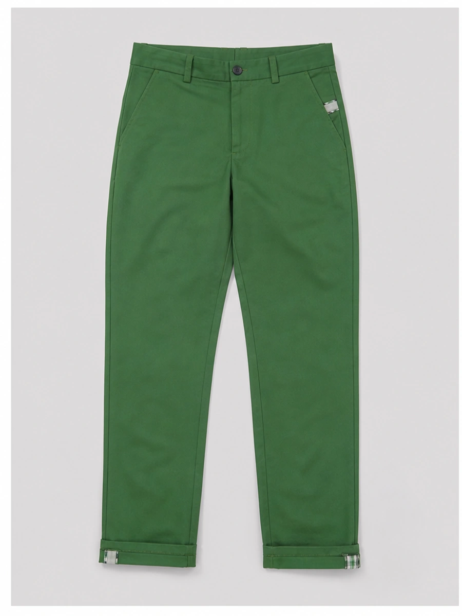 Pure Cotton Olive Designer Pair