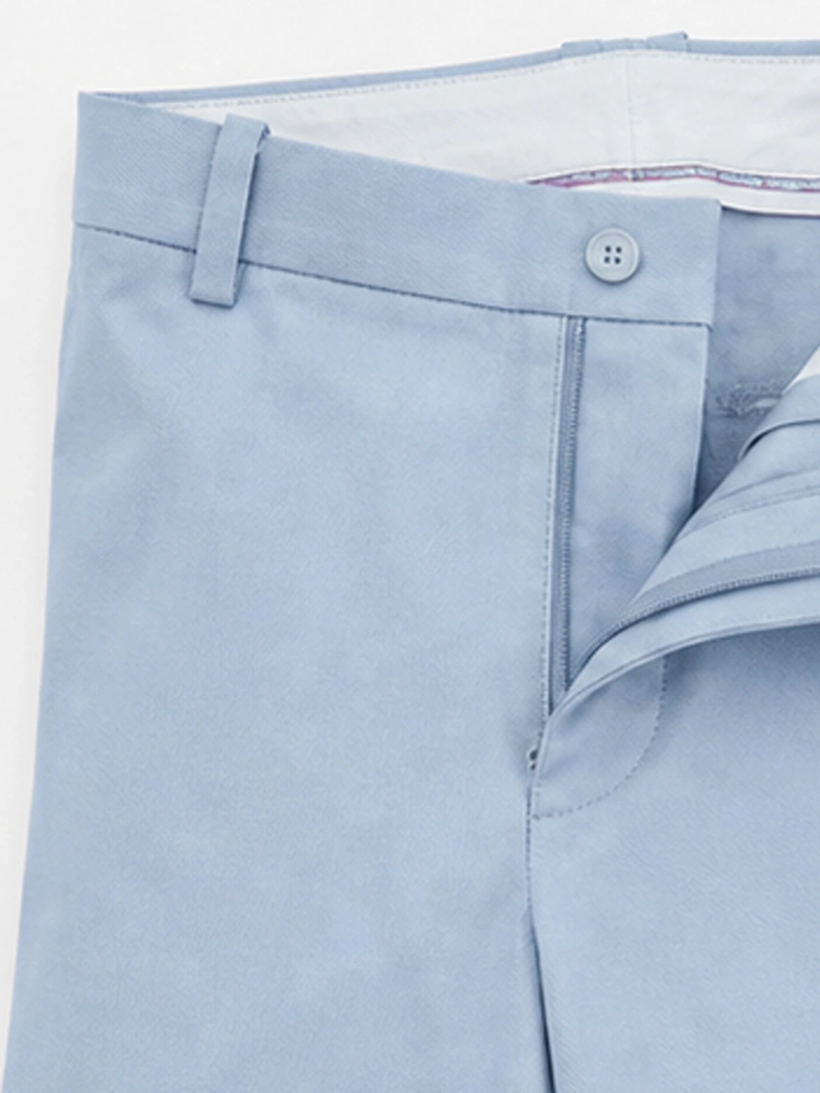 Hemp Shirt and Cotton Chino Pair – Blue and Burgundy