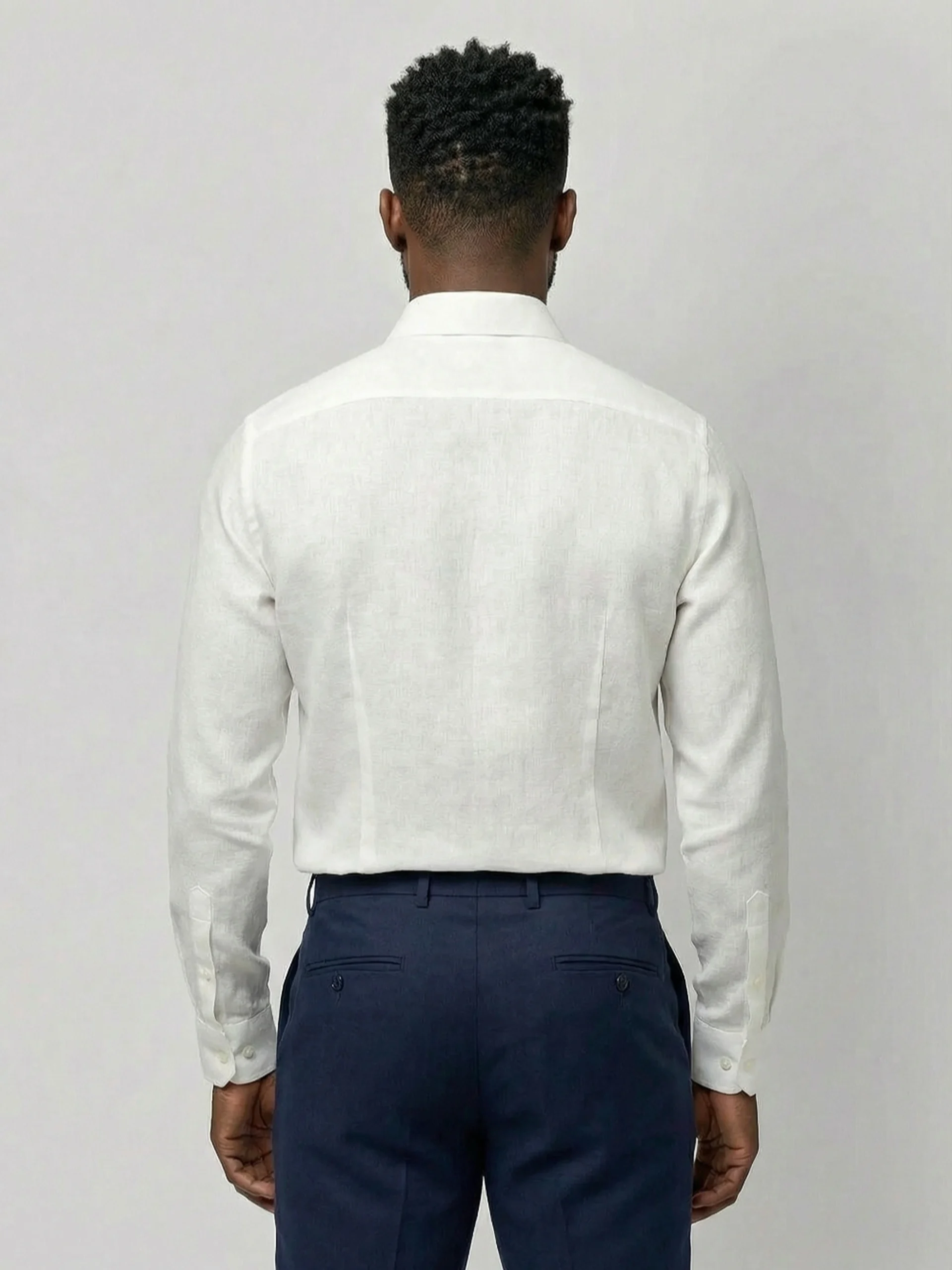 Pure Linen Light Weight Shirt - Off White